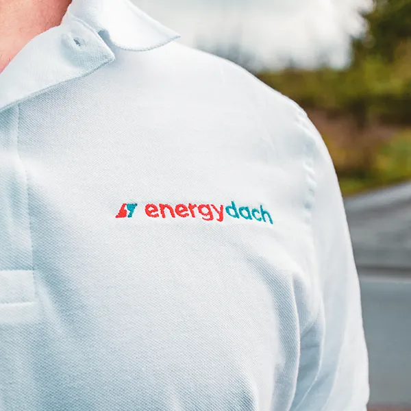 Energydach Logo auf T-Shirt